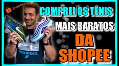 🔥SHOPEE OS *MELHORES* TÊNIS BARATOS - Como comprar na shopee -  tenis baratos da shopee