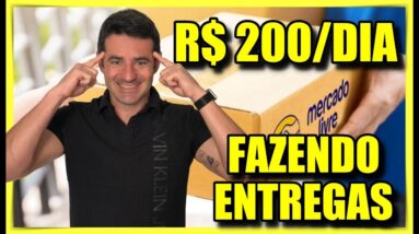 🛑 COMO GANHAR DINHEIRO COM O MERCADO LIVRE -  como fazer entregas para o MERCADO LIVRE - RENDA EXTRA