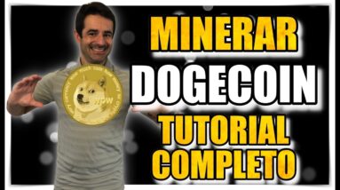 🔥 Como MINERAR DOGECOIN - ganhar dinheiro minerando criptomoeda - minerar BITCOIN