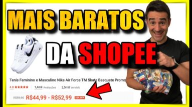 #SHOPEE 5 PRODUTOS BARATOS PRA VOCÊ GANHAR DINHEIRO!!!🤑 É MESMO TÃO DIFÍCIL ASSIM???🤔