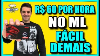 🤑 Ganhe R$ 60 POR HORA NO MERCADO LIVRE - como vender no mercado livre - ganhar dinheiro na internet