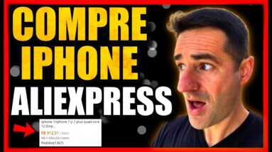 🛑 Veja como COMPRAR IPHONE no ALIEXPRESS | COMPRANDO BARATO com CUPOM 🏷