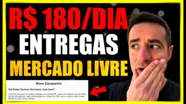 🛑  COMO CADASTRAR CARRO E FAZER ENTREGAS NO MERCADO LIVRE MAGALU FASTSHOP- RENDA EXTRA