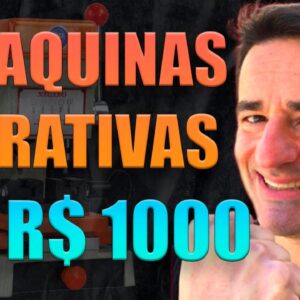 🤑 5 MAQUINAS LUCRATIVAS PARA GANHAR DINHEIRO EM CASA A PARTIR DE 500 REAIS - TRABALHAR DE CASA