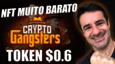 ✅  CRYPTO GANGSTERS  - NOVO JOGO NFT MUITO BARATO ESTILO CCAR   GANHAR DINHEIRO JOGOS NFT