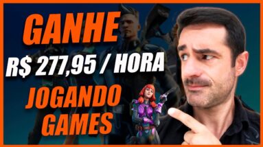 🎮  COMO GANHAR DINHEIRO JOGANDO GAMES ONLINE | GANHE R$ 277 JOGANDO VIDEOGAME | PC - XBOX - PSN