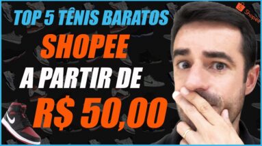 👟 SHOPEE OS *MELHORES* TÊNIS BARATOS | COMO COMPRAR na SHOPEE - tenis baratos da shopee