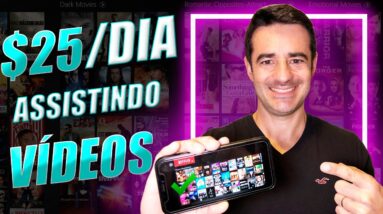 📺  Ganhe dinheiro ASSISTINDO VÍDEOS agora  NOVO APP QUE PAGA -  Como ganhar dinheiro vendo videos