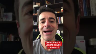 ☠️ CUIDADO PARA NÃO PERDER SUA CONTA DE VENDEDOR NO MERCADO LIVRE- TENTATIVA DE FRAUDE #shorts