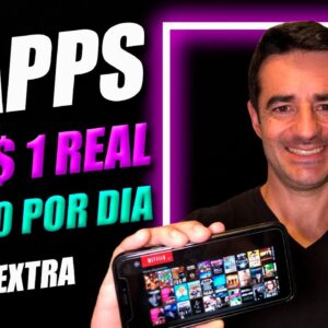 📱 4 APPS PARA GANHAR DINHEIRO NO CELULAR SEM GASTAR NADA