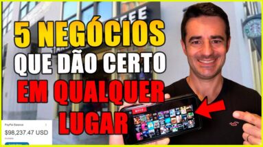 👌 5 IDÉIAS para COMEÇAR no MERCADO DIGITAL com pouco dinheiro - como ter um negocio na internet