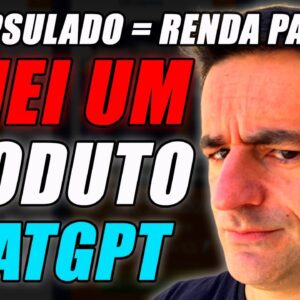 Como Criar um ENCAPSULADO do ZERO usando ChatGPT- Como vender encapsulados- TUTORIAL INICIANTES