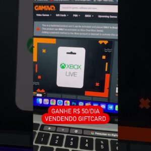 Como Ganhar Dinheiro na Internet- Vender Giftcards