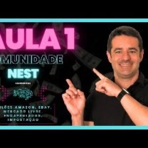 🚀  AULA 1/3 AO VIVO COMUNIDADE NEST- COMO TER SEU NEGÓCIO ONLINE