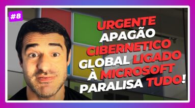 Apagão cibernético global ligado à Microsoft e CrowdStrike paralisa voos, atinge bancos, TVs, etc