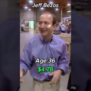 The evolution of Jeff Bezos 📈 #evolution #money #billionaire #rich #jeff #jeffbezos #fyp