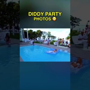 Diddy White Party Photos