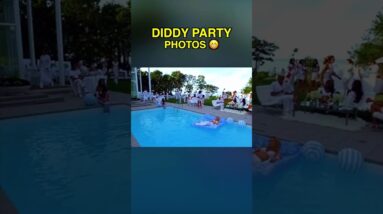 Diddy White Party Photos