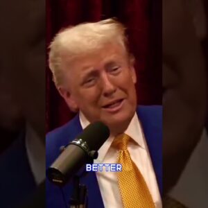 Donald Trump on the Joe Rogan Podcast: you cannot be voting for Kamala