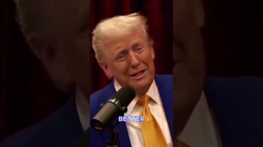 Donald Trump on the Joe Rogan Podcast: you cannot be voting for Kamala