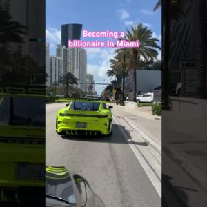 Just another day in Miami’s Life! #billionaire #miami #porsche
