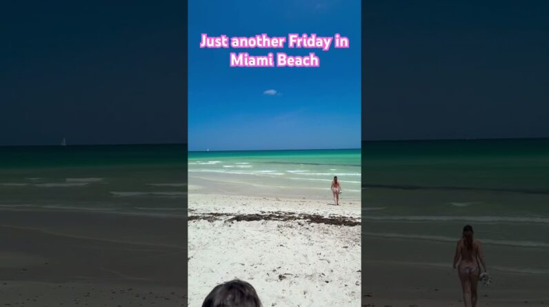 Just another Friday in Miami Beach #billionaire #miami #wealth